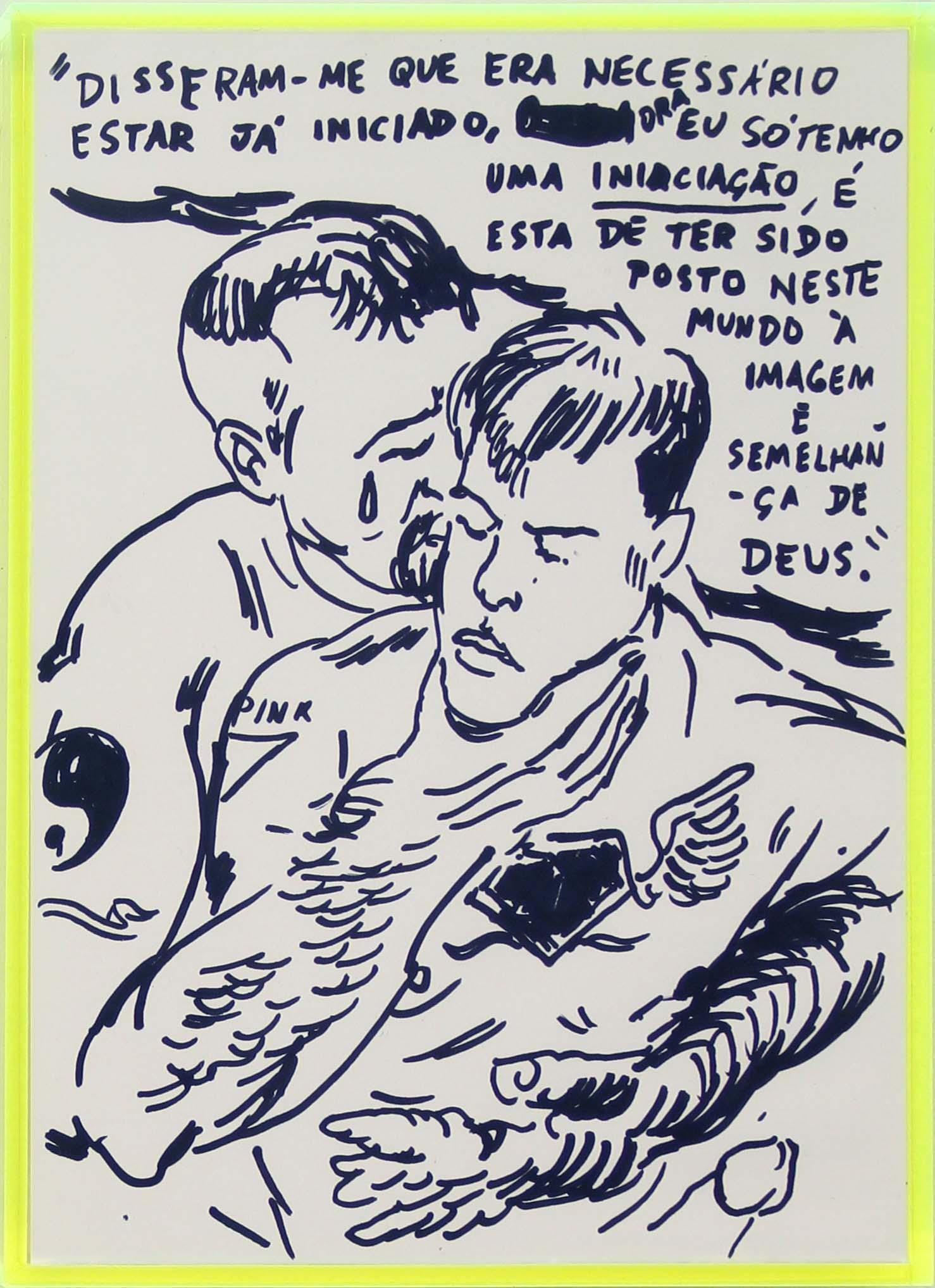 Untitled Drawing (The Invention of the bright day) - Álvaro Seixas