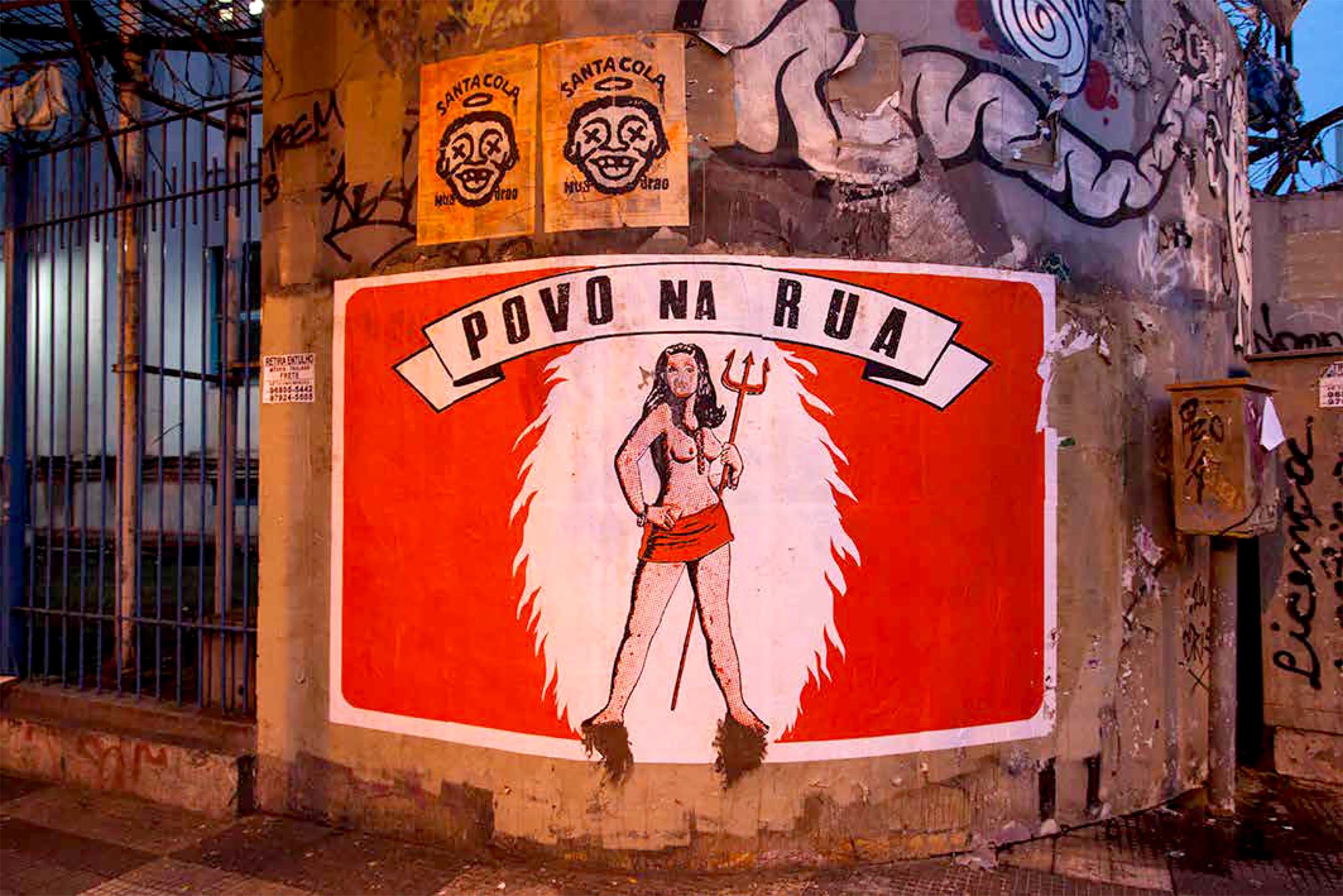 2a campanha agosto 2018 300 lambes na cidade do rio de janeiro 5 tupinamba lambido arte calmon stock 01a